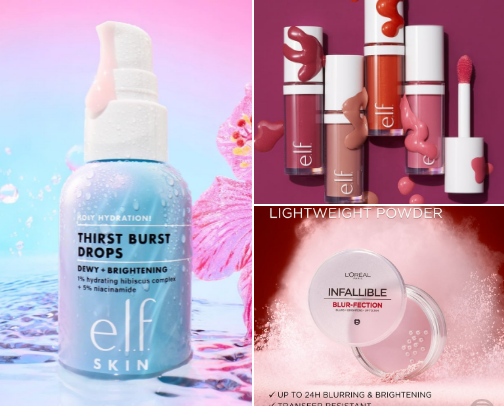 Shelby Ann Drugstore Makeup Routine | Trending Beauty Recs on Tiktok cover photo collage