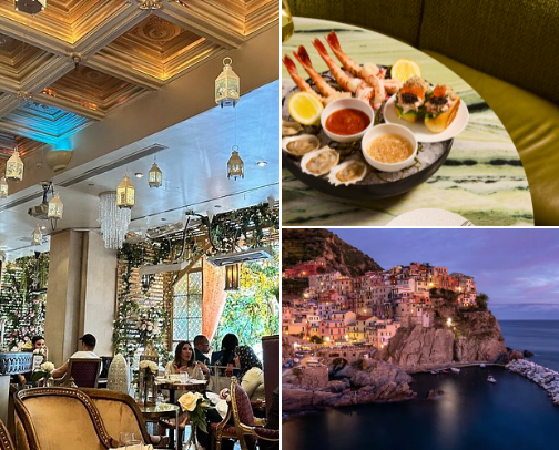 Greens, Grubs & Sky: Where Nature Meets Flavor cover photo collage