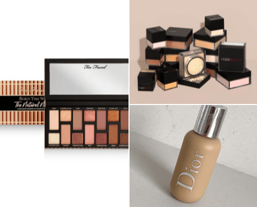 Makeup 🌸 cover photo collage