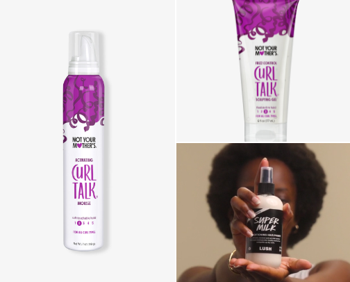 The perfect curly hair routine! cover photo collage