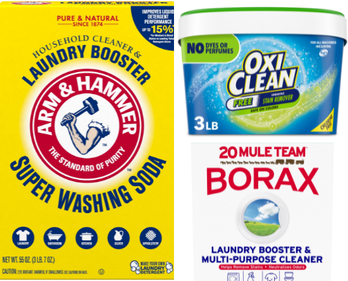 Homemade non-toxic laundry detergent- ONE Year's worth cover photo collage