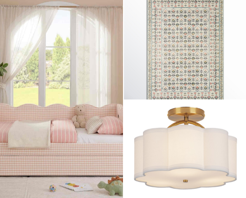 Grandmillennial Toddler Girl Room 🩷 cover photo collage