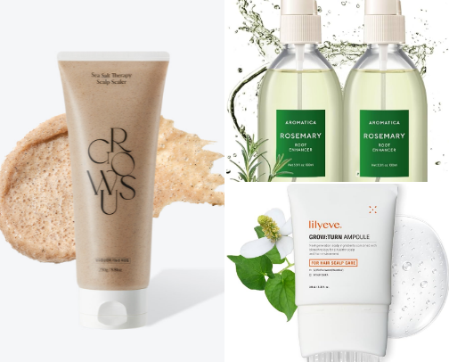 Scalp care cover photo collage
