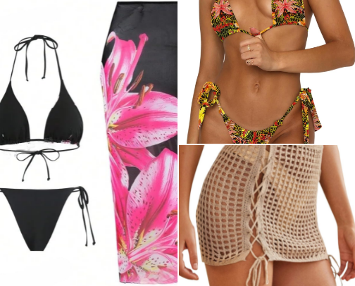 SWIM WEAR cover photo collage