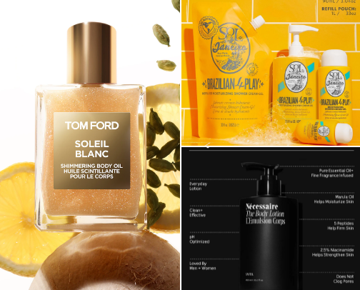 Bath and body 🛁 cover photo collage