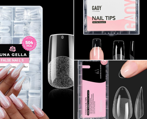 Best Nail supplies for beginners and pro's cover photo collage