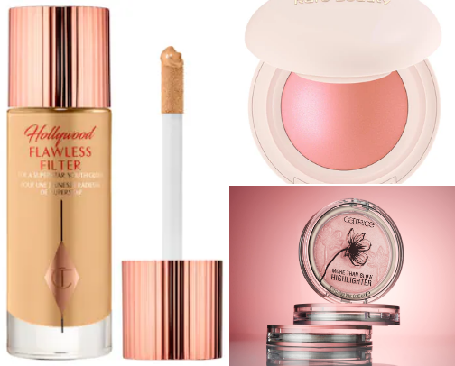 My favorite products in my makeup bag! cover photo collage