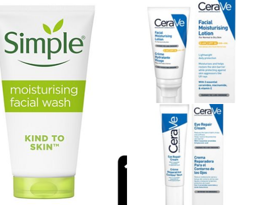 Helps acne cover photo collage