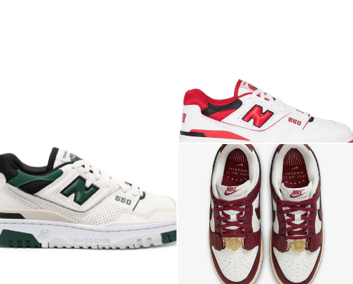 sport shoes for women cover photo collage