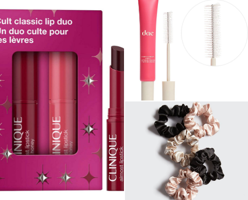 women’s stocking stuffer ideas!! cover photo collage