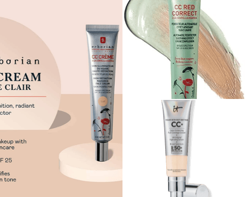 Favorite CC & BB cream cover photo collage