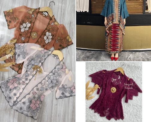 Kebaya cover photo collage