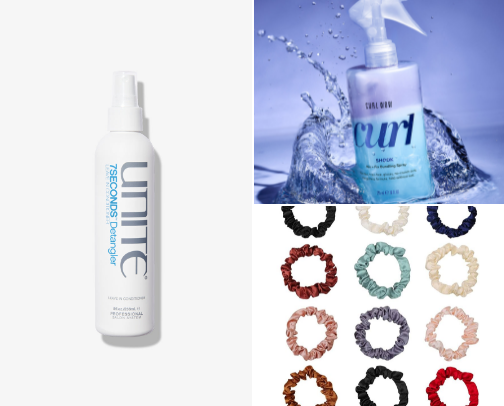 My Curly Magic cover photo collage