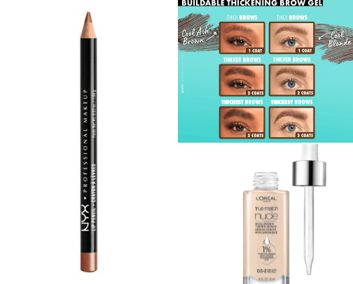 Makeup cover photo collage