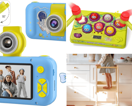 Christmas gift ideas for toddlers cover photo collage