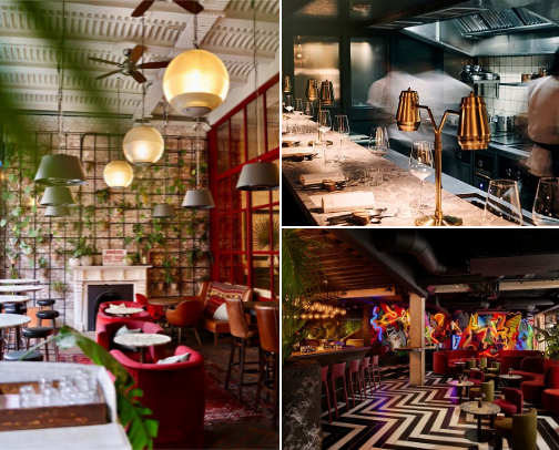 London - SOHO (bars + restaurants) cover photo collage
