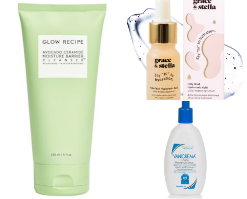 Skincare favorites cover photo collage