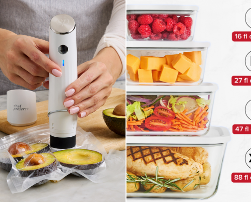 Food saver cover photo collage