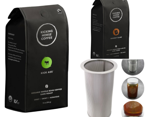 Toxin-Free Living: For Coffee Lovers cover photo collage