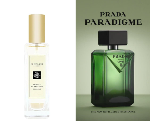Fragrances cover photo collage