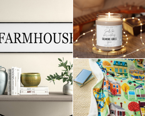 Gilmore Girls’ Stars Hollow Essentials (For the cozy homebody) ☕️ cover photo collage
