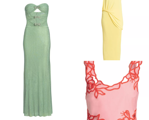 Spring Wedding Guest Looks cover photo collage