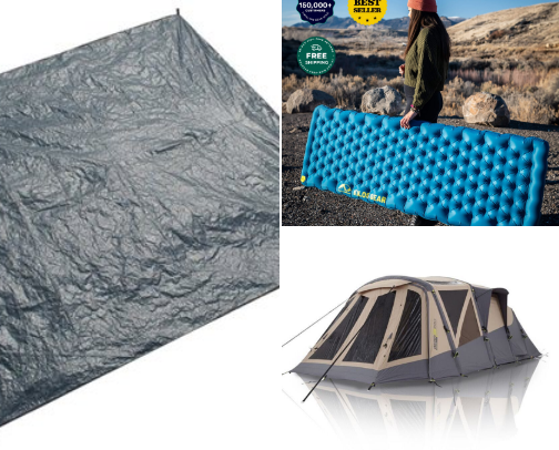 Successful Camping With Kids For Beginners cover photo collage