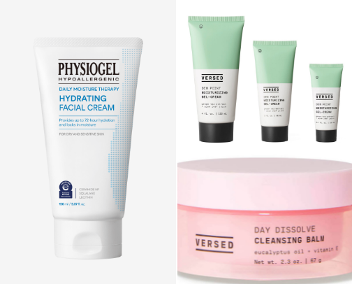 My favorite skincare recs cover photo collage
