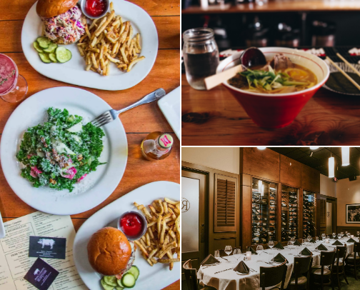 SC restaurants - clemson cover photo collage