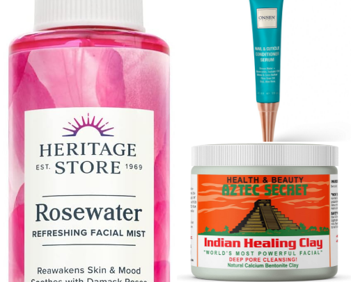 Clean Ingredients Only: Bathroom Shelf Essentials cover photo collage