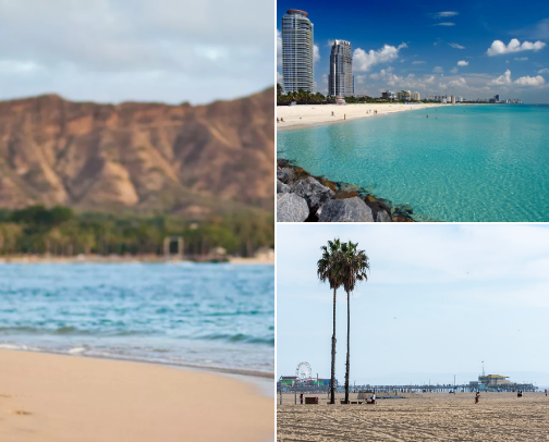 20+ Known Beaches Around the World | Bucket List Beach Destinations cover photo collage