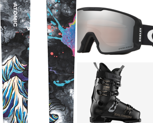 Ski Season Must-Haves cover photo collage