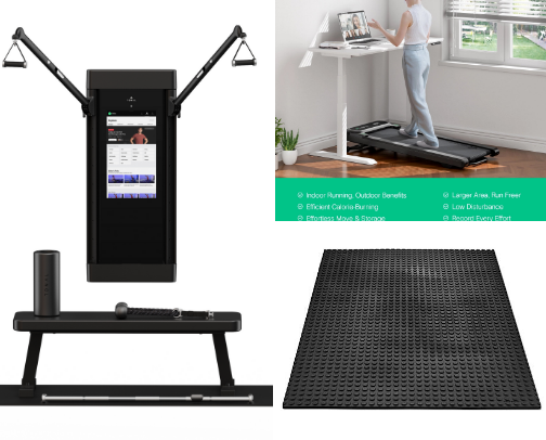 Building Your At-Home Gym cover photo collage