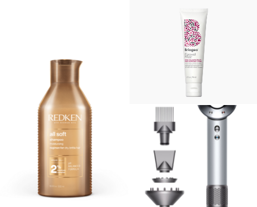 Brown Girl Beauty - How I Give My Curly Hair a Straight Blowout cover photo collage
