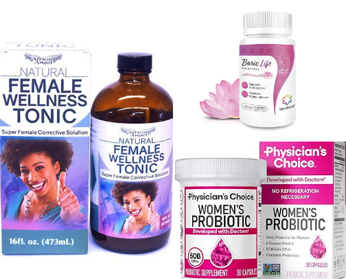 Female wellness cover photo collage