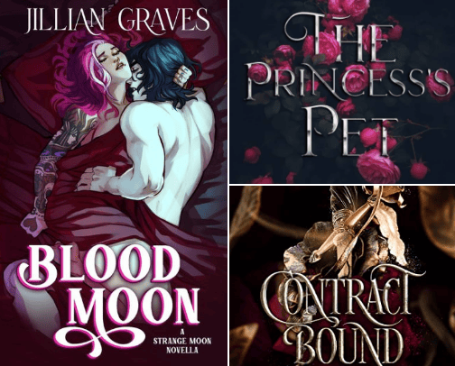 Paranormal Romance Books cover photo collage