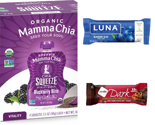 Healthy Snacks cover photo collage