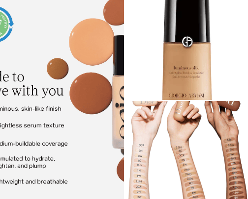 Makeup cover photo collage