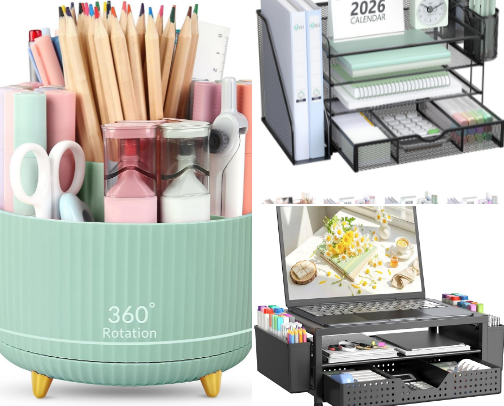 📚 Desktop & Book Displays: cover photo collage