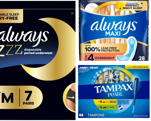 Period Essentials 🩸 cover photo collage
