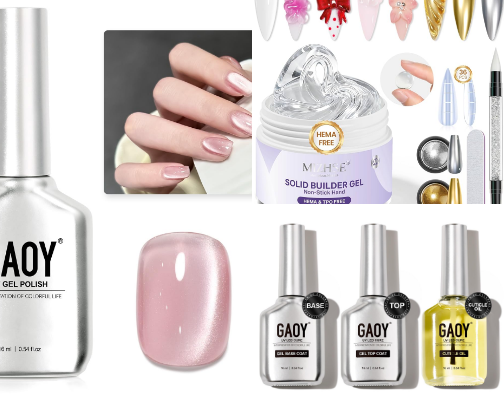 DIY Nails cover photo collage