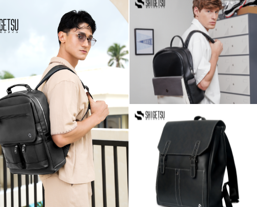 Everyday Bags for Him👦✨ cover photo collage