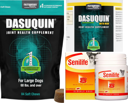 Essential Joint Supplements for Senior Dogs cover photo collage