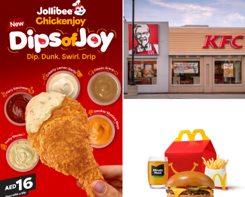 Fast Food cover photo collage