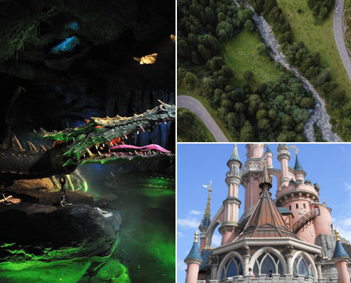 Hotel ideas for a lovely trip, Disney Magic, Quiet Corners & Easy Places to Stay Chessy, France cover photo collage