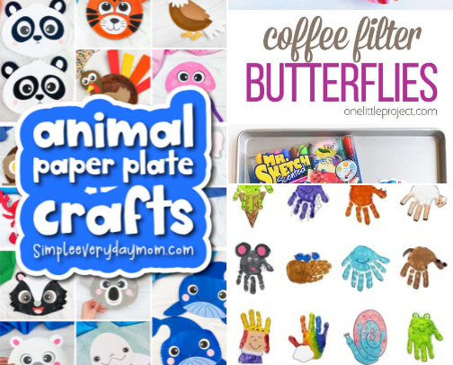 Easy Crafts to Do with Your Kids (Fun, Simple & Affordable DIY Ideas) cover photo collage