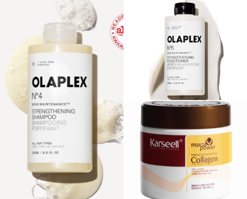 Hair Care Favorites cover photo collage
