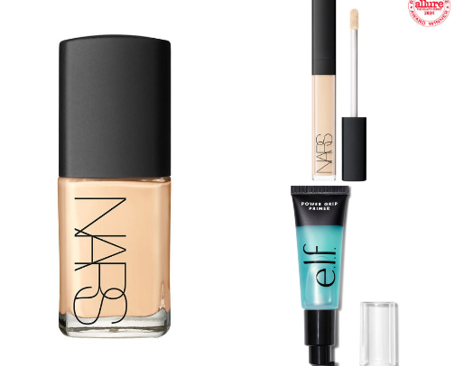 Everyday makeup routine cover photo collage