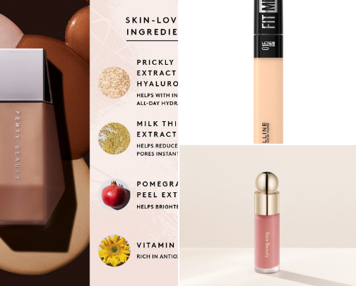 Best dewy makeup routine under $100 cover photo collage