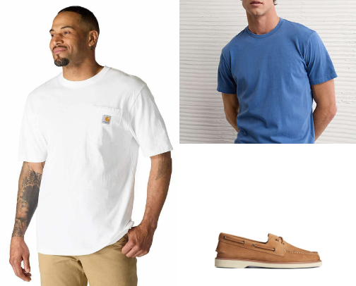 My daily rotation of clothes cover photo collage